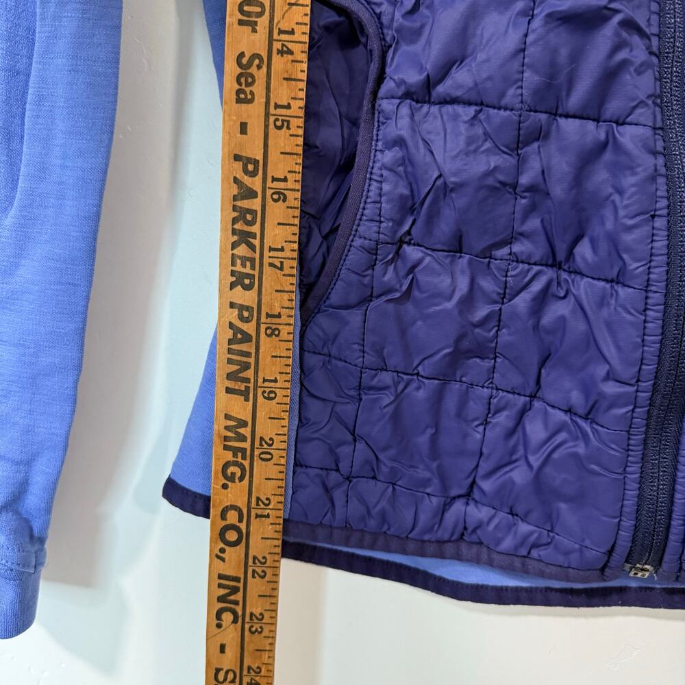 Smartwool Women's Two-Tone Puffer Jacket - Purple and Blue - Picture 3 of 8